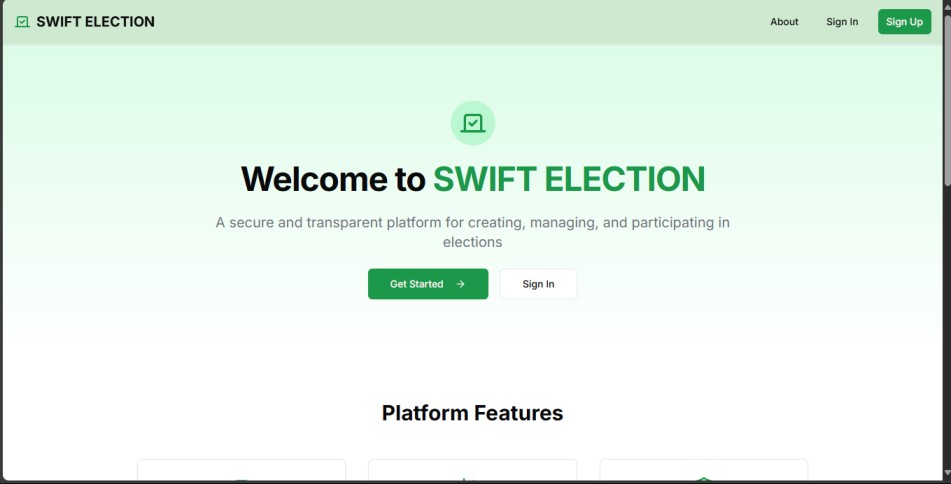 Swift Vote